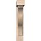 Ekena Millwork Funston Block Smooth Bracket w/ Offset Brace, Douglas Fir, 5 1/2"W x 22"D x 30"H BKT0604X22X30FST05SDF - alternate 2